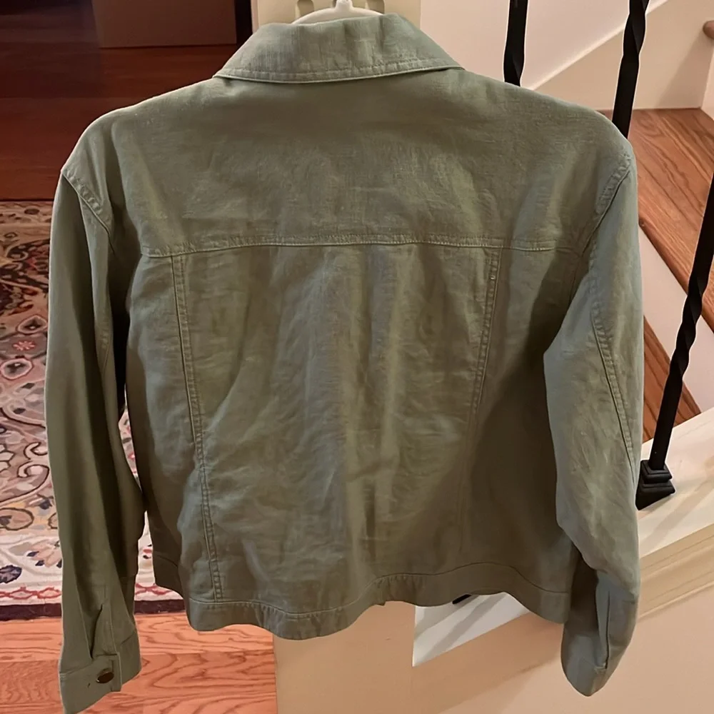 Vintage Bill Blass Jeans,  Army Green Jacket/ Size Medium